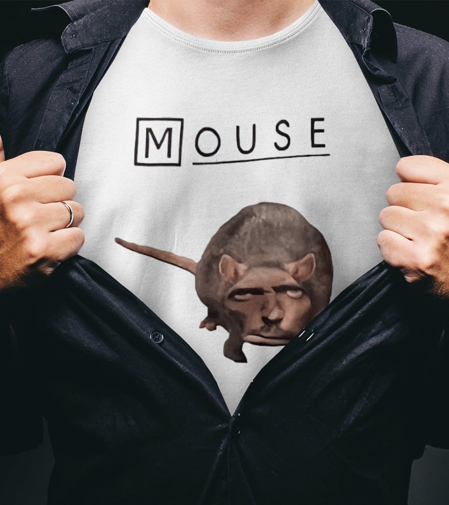Barack Obama Mouse Meme Cursed Mashup MOUSE T-Shirt