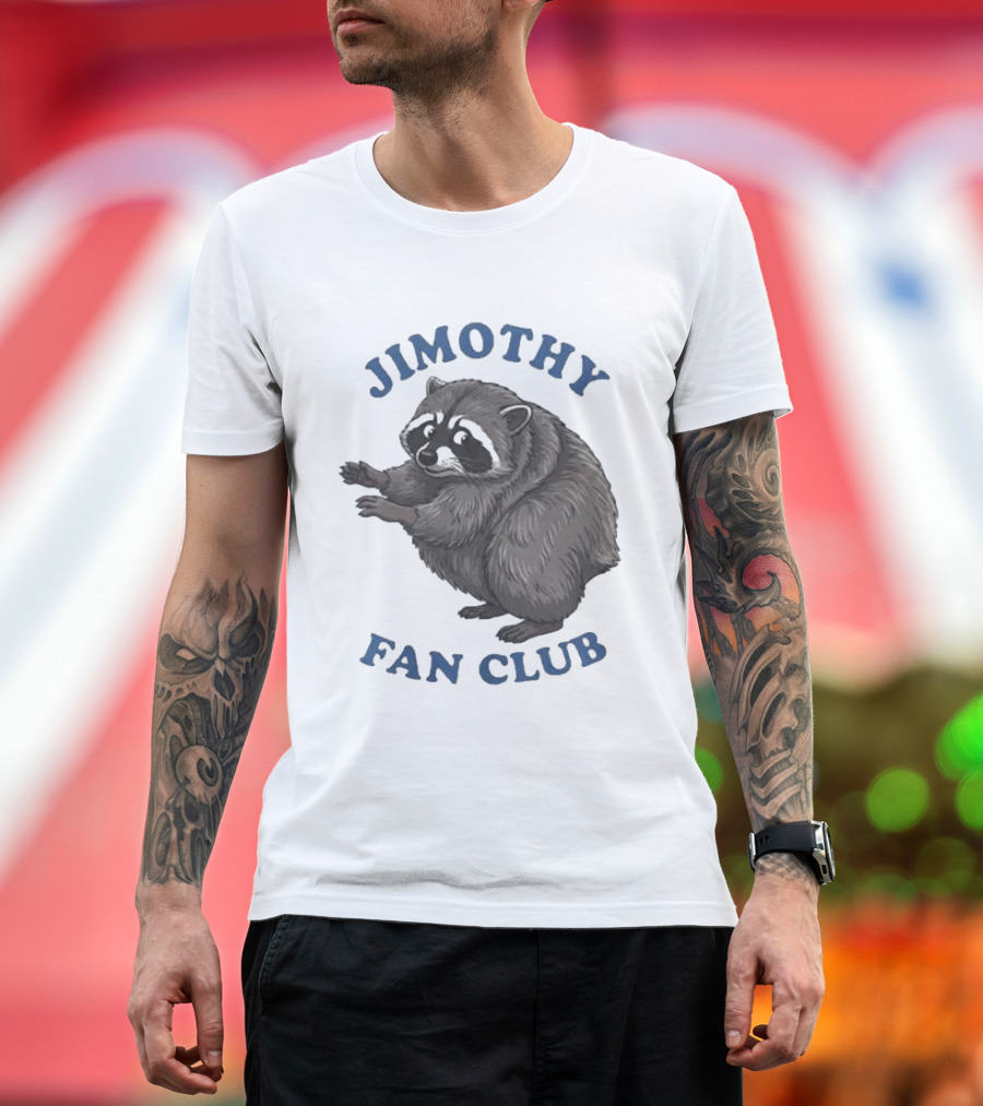 Jimothy Raccoon Fan Club T-Shirt