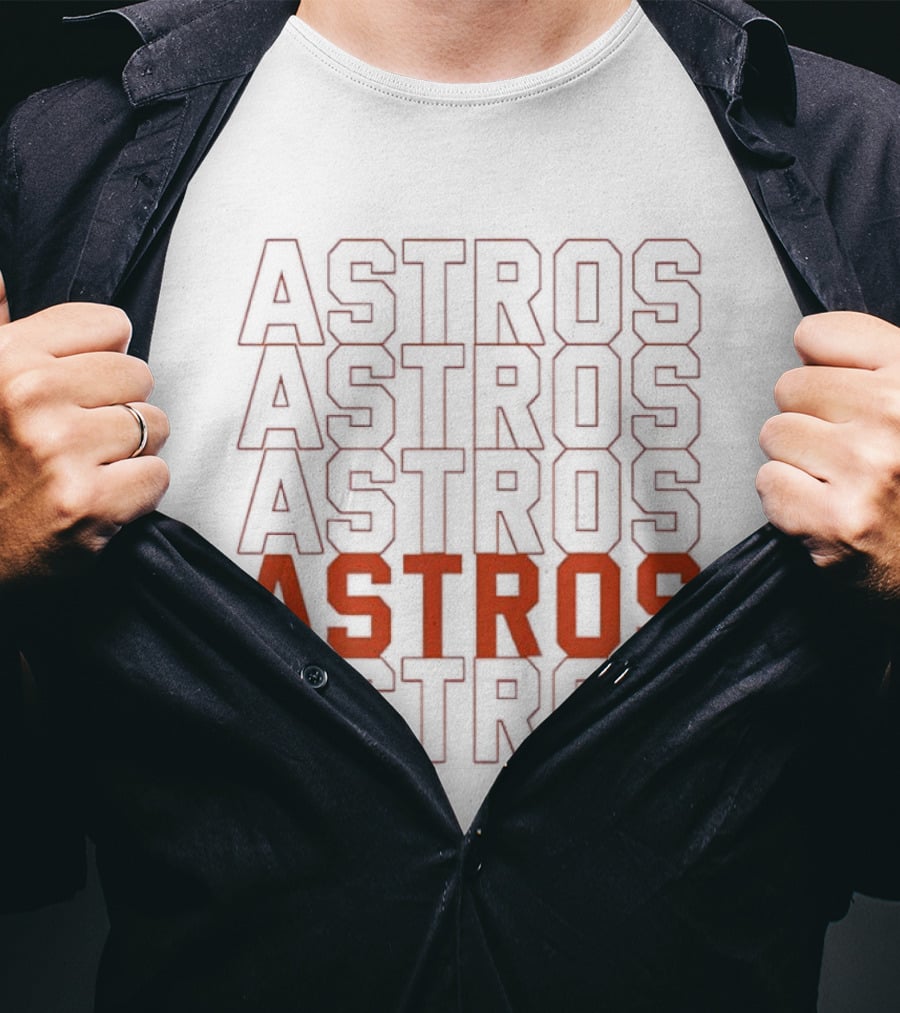 Houston Astros Repeated T-Shirt
