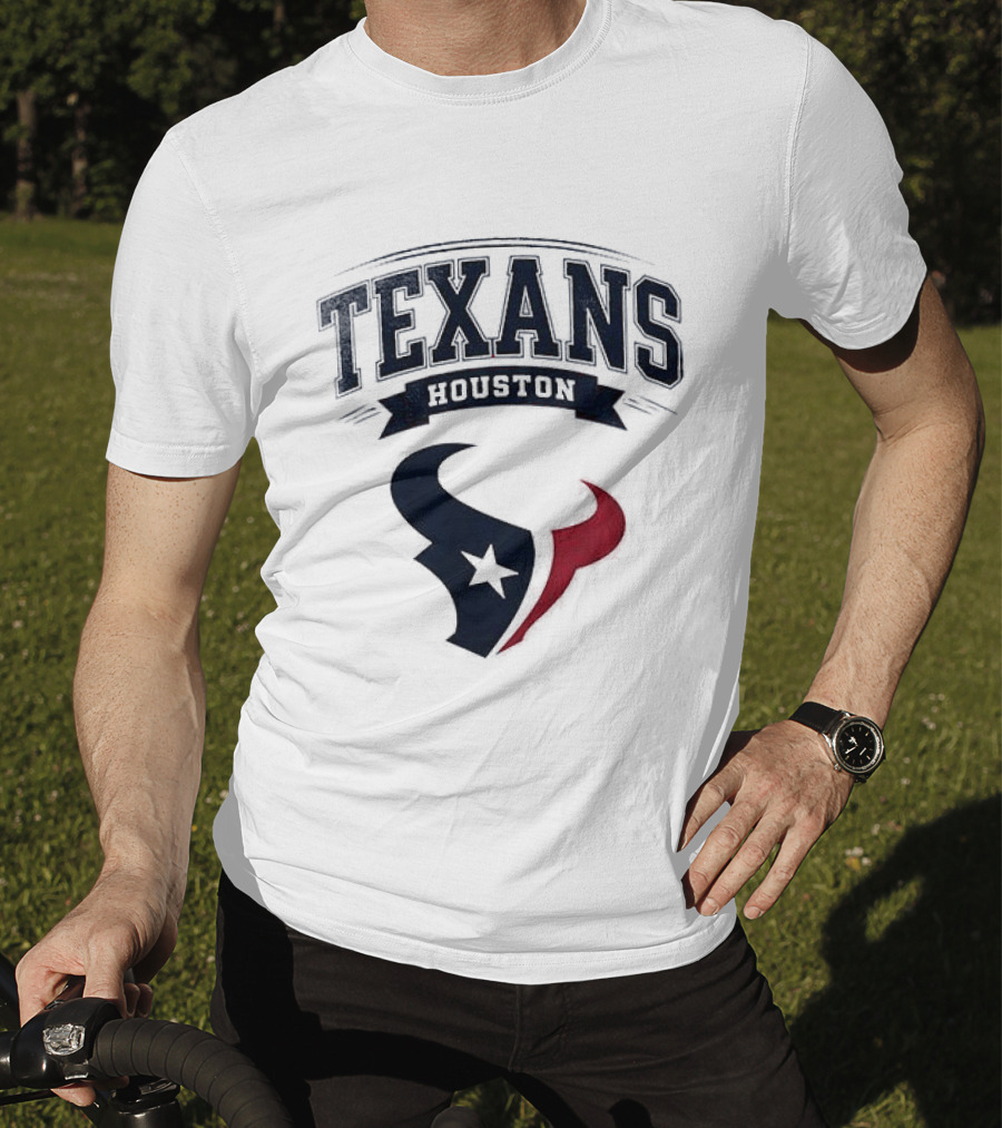 Houston Texans Ghostface Running Football T-Shirt