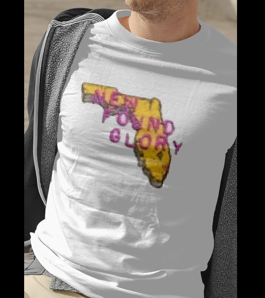 New Found Glory Florida Map You've Gotta Try Do What It Takes To Give Yourself A Break T-Shirt