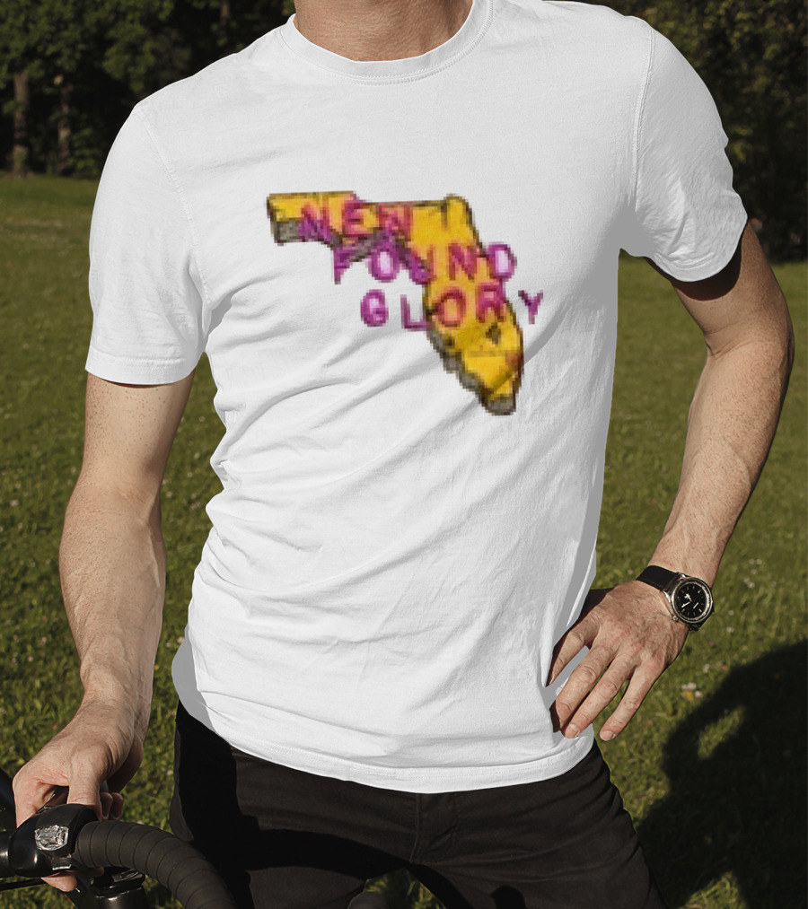 New Found Glory Florida Map You've Gotta Try Do What It Takes To Give Yourself A Break T-Shirt