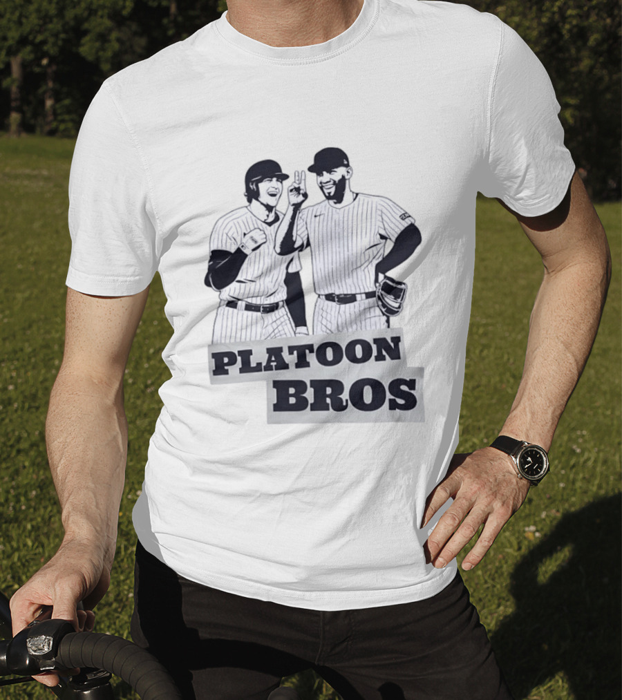 Platoon Bros MLB Baseball Players Iconic Duo T-Shirt