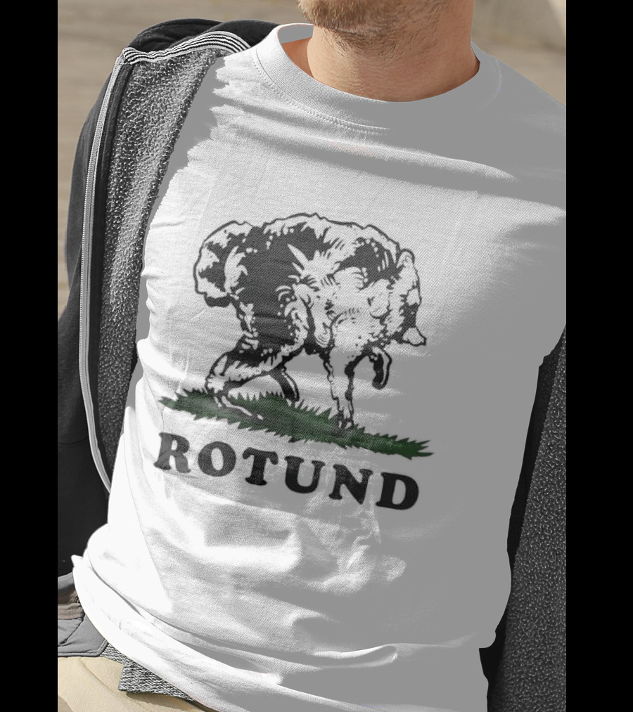 Rotund Jimothy Bear Flag T-Shirt