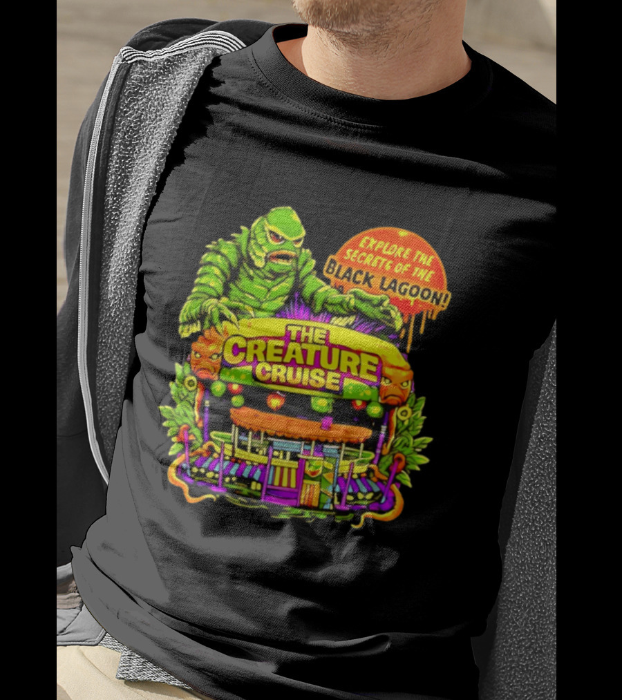Explore The Secrets Of The Black Lagoon The Creature Cruise Adventure T-Shirt