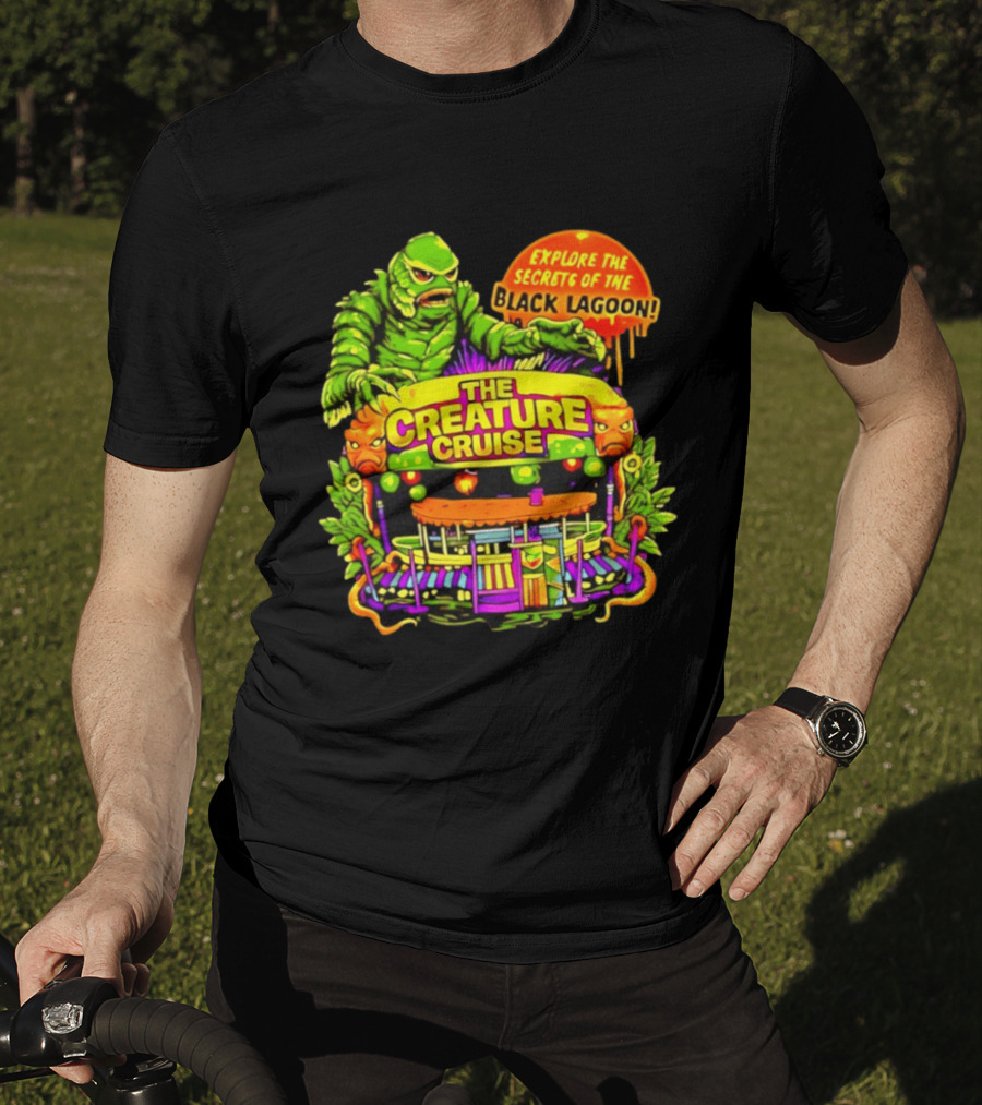 Explore The Secrets Of The Black Lagoon The Creature Cruise Adventure T-Shirt