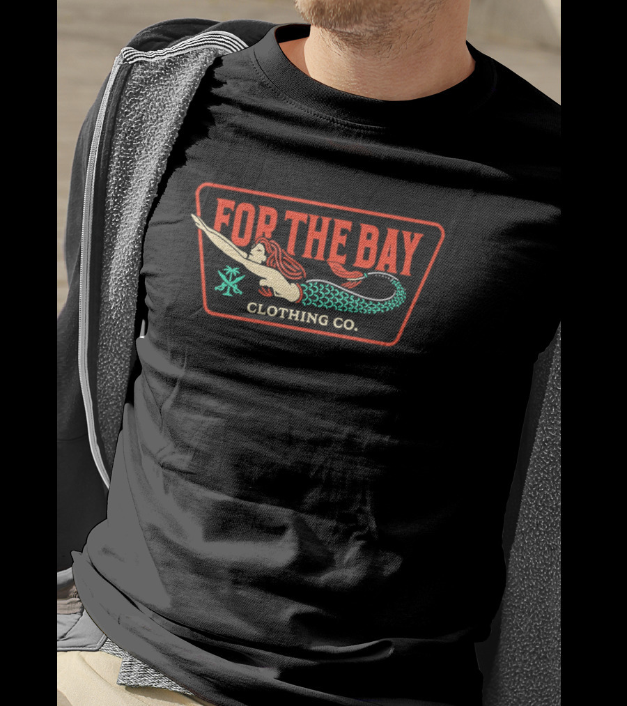 For The Bay Clothing Co Mermaid T-Shirt