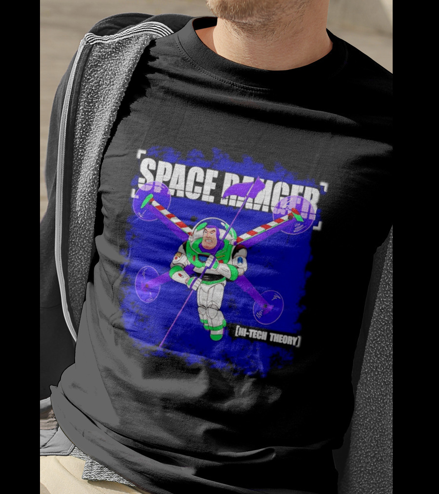 Space Ranger Hi Tech Theory Buzz Lightyear Toy Story T-Shirt