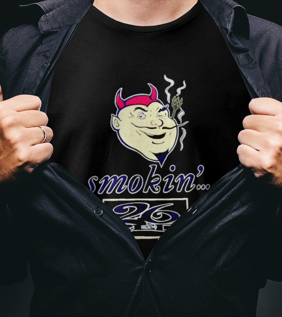 Devil Smokin' 26 Red T-Shirt