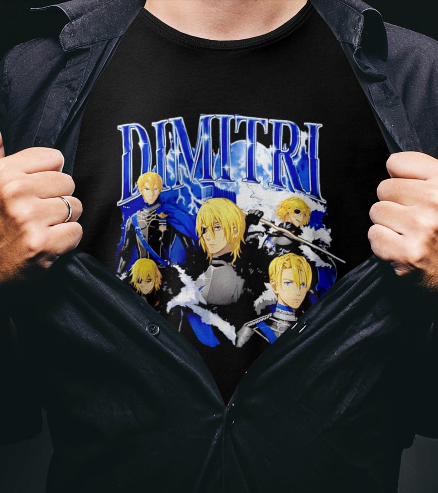Dimitri Fire Emblem Three Houses Character Compilation T-Shirt