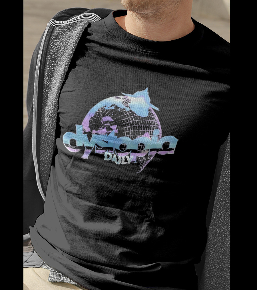 Dystopia Daily Globe Earth Apocalyptic T-Shirt