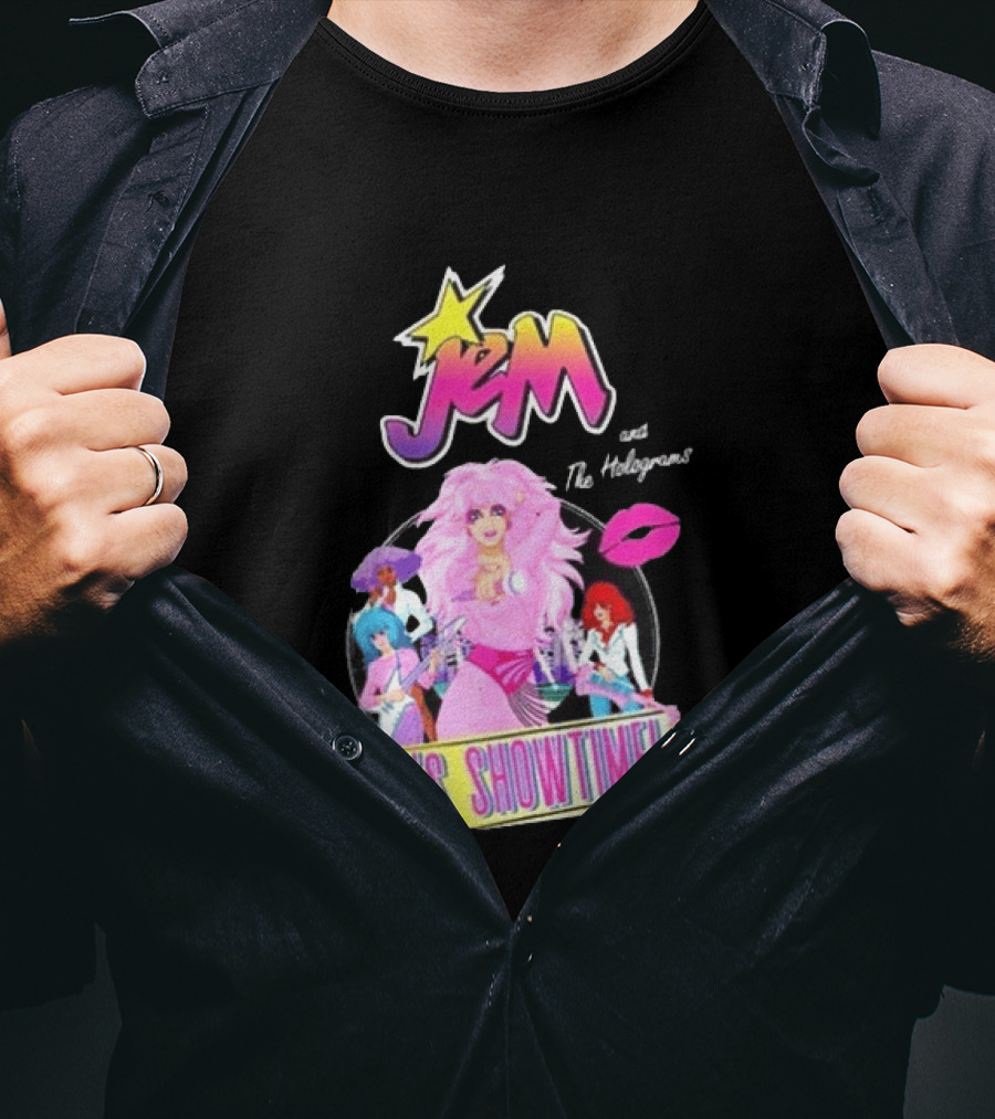 Jem And The Holograms It's Showtime Apology Tour For 40th Anniversary At House Of Blues In San Diego July 23 2026 T-Shirt