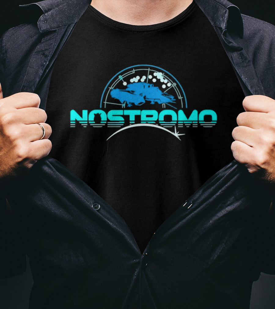 Nostromo Alien Sci Fi Weyland Yutani Spaceship T-Shirt