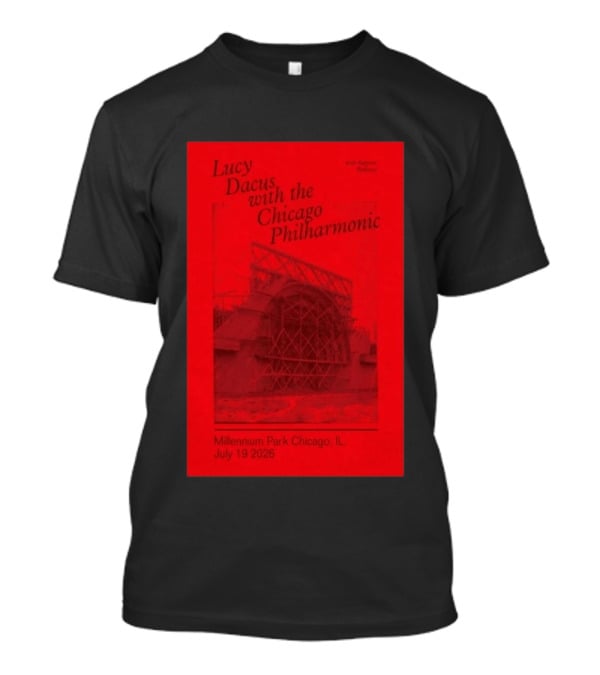 Lucy Dacus With The Chicago Philharmonic Millennium Park Chicago July 19 2026 T-Shirt