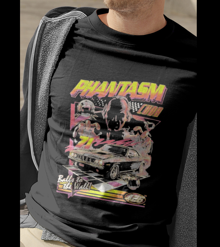 Phantasm Cuda 71 Balls To The Wall 426 Racing T-Shirt