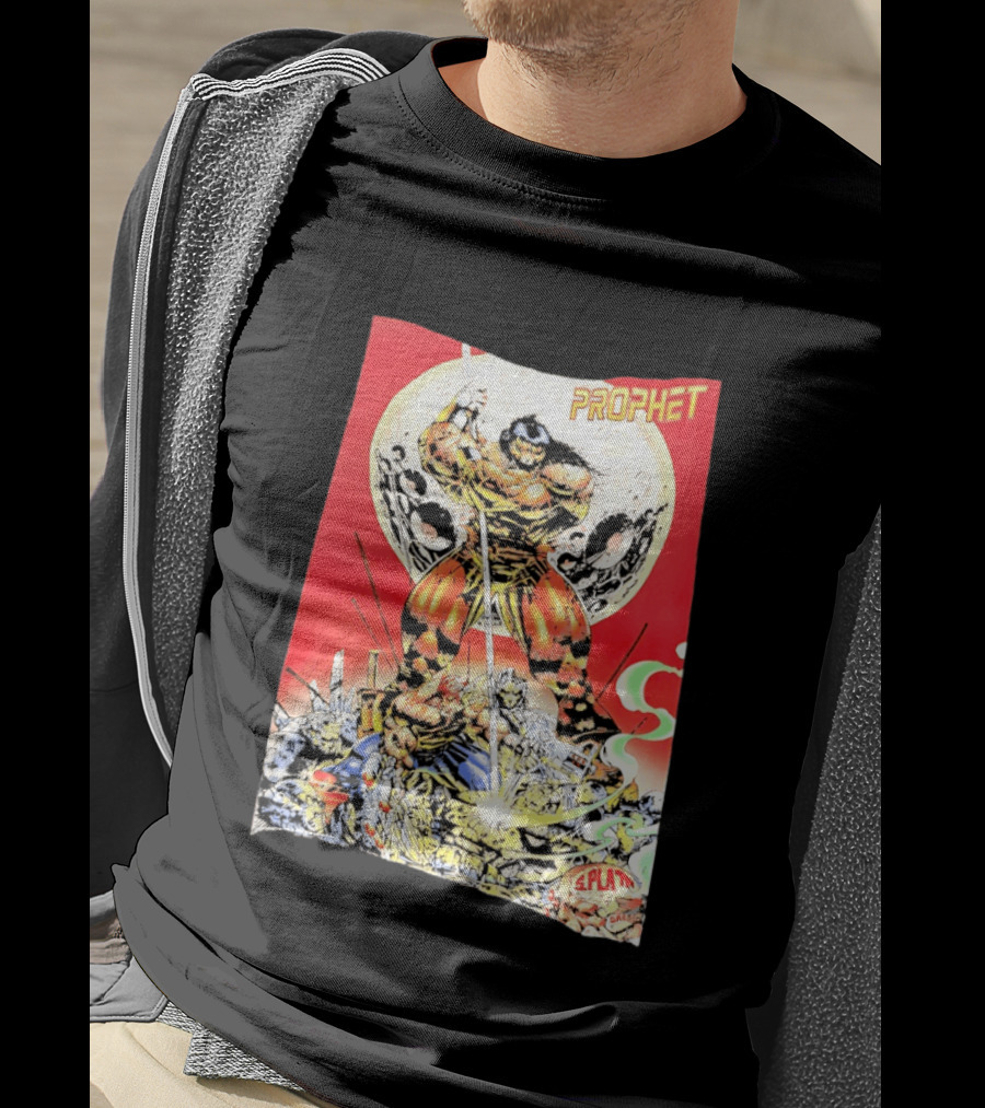 Prophet Comic SPLAT Comics Moon Battle Scene Cover T-Shirt