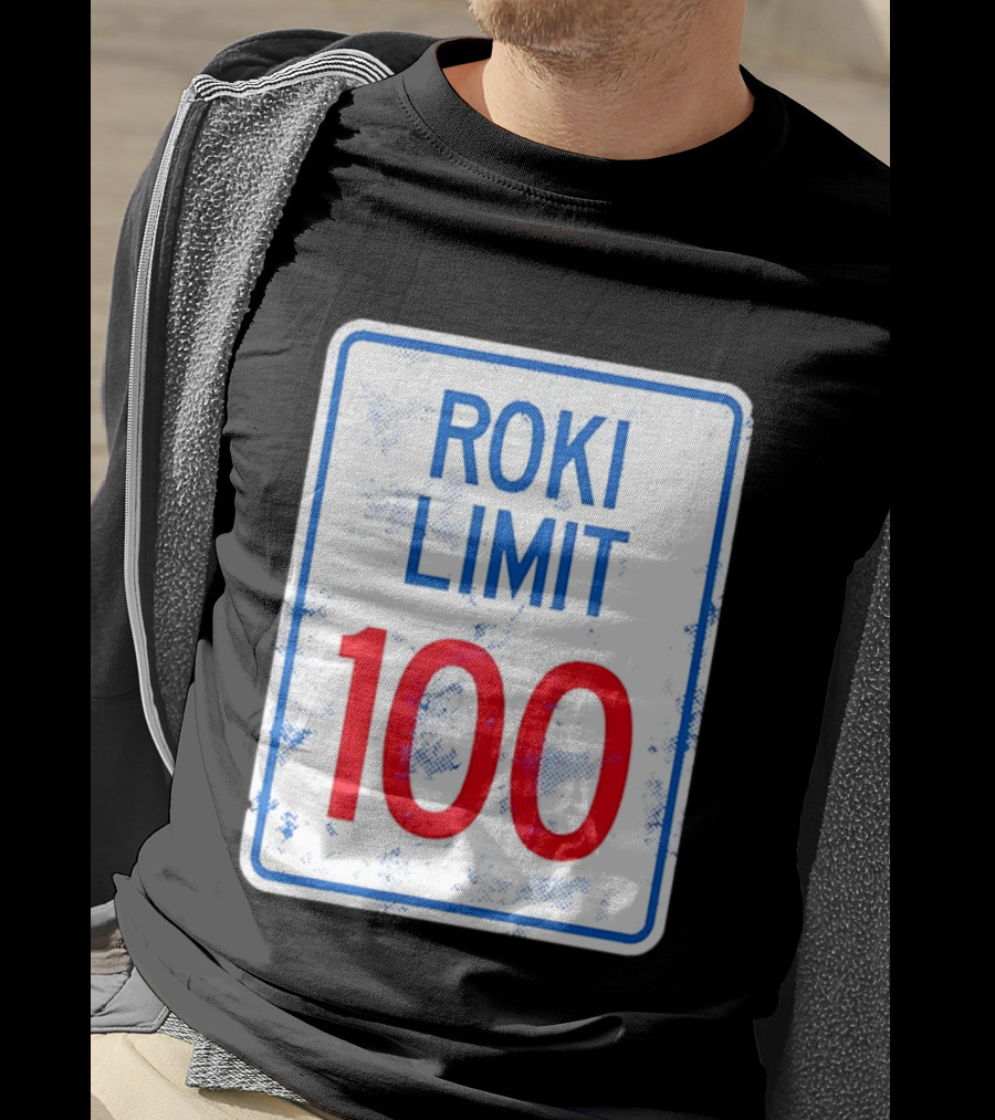 Roki Sasaki Speed Limit 100 Dodgers T-Shirt