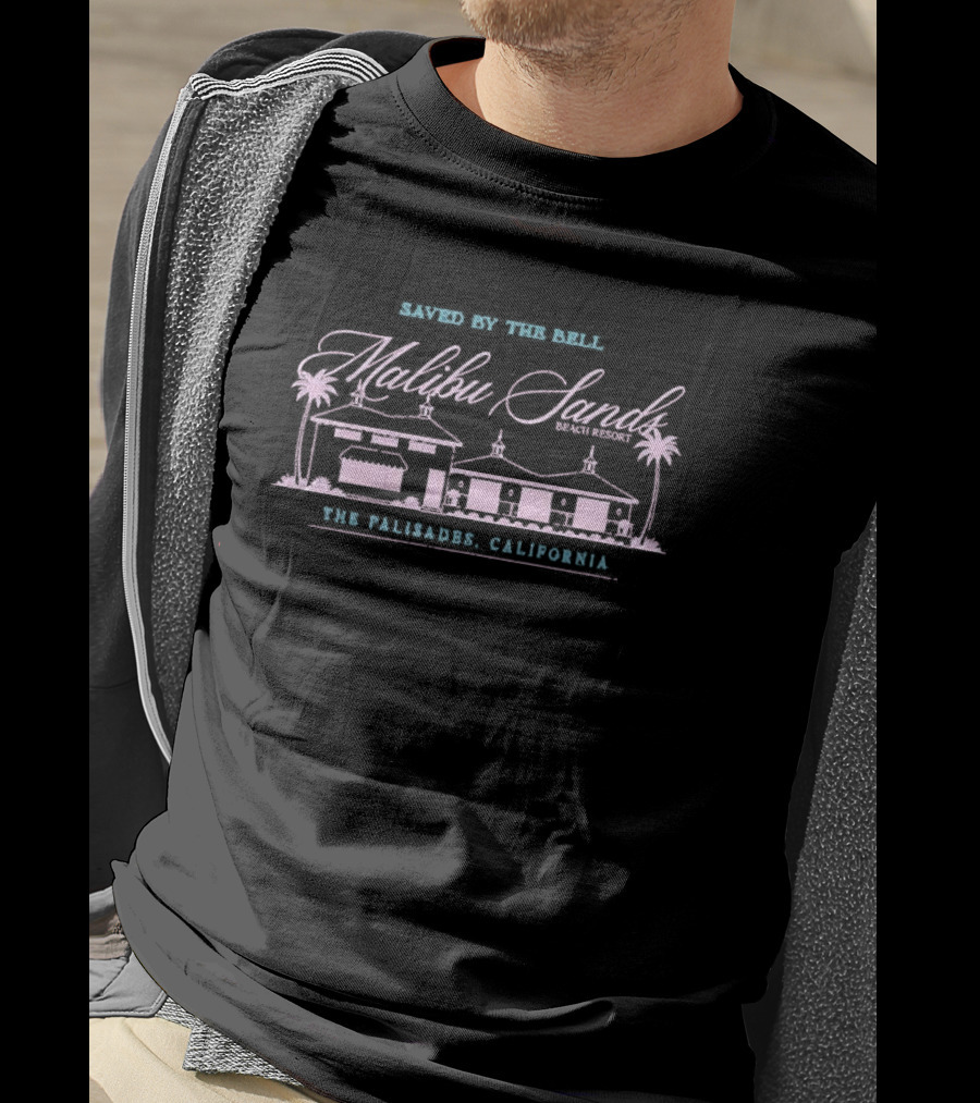 Saved By The Bell Malibu Sands The Palisades California T-Shirt