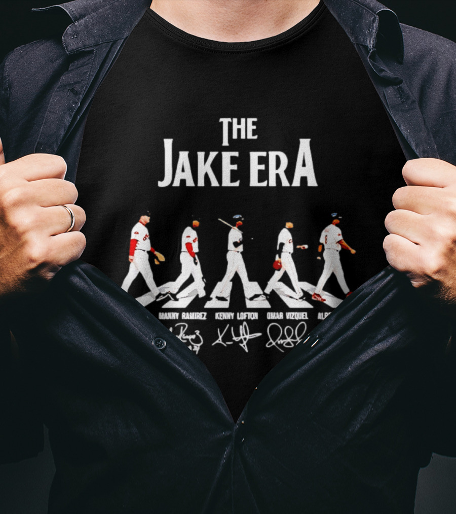 The Jake Era Cleveland Indians Legends Thome Ramirez Lofton Vizquel Belle T-Shirt
