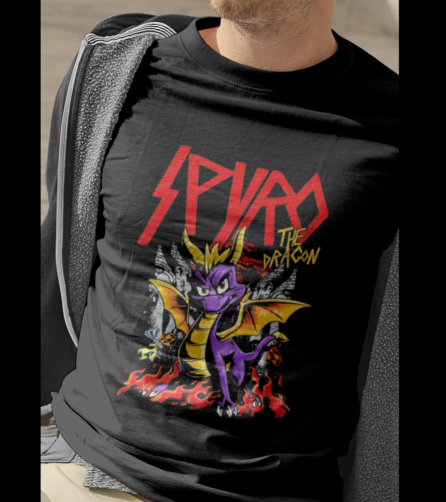 Spyro The Dragon Flaming Adventure T-Shirt