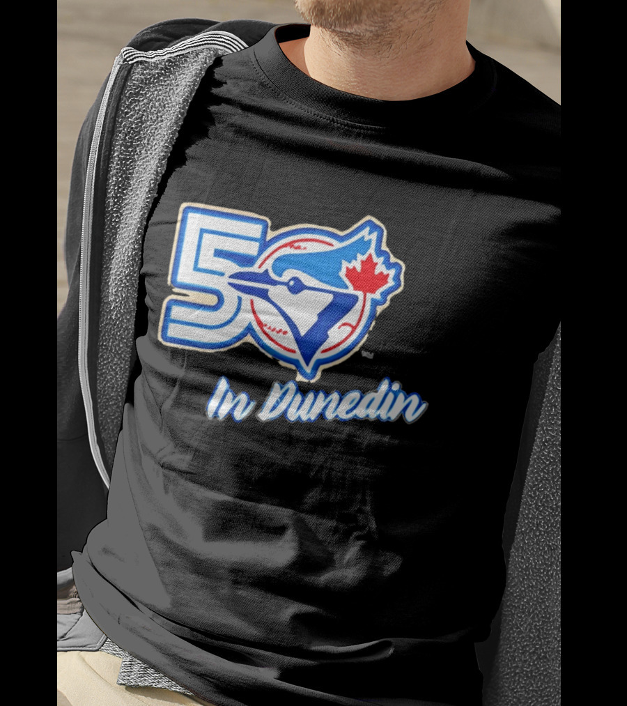 Toronto Blue Jays 50 Years In Dunedin MLB Anniversary Celebration T-Shirt