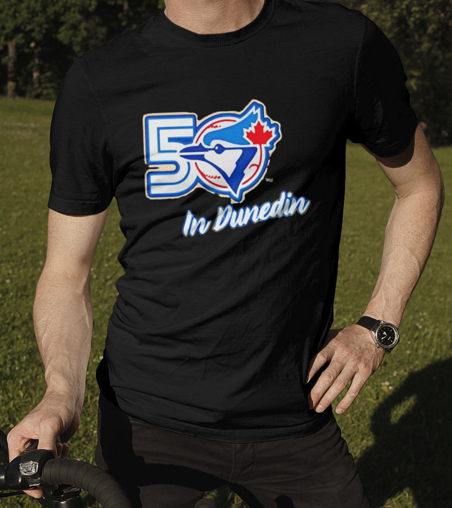 Toronto Blue Jays 50 Years In Dunedin MLB Anniversary Celebration T-Shirt