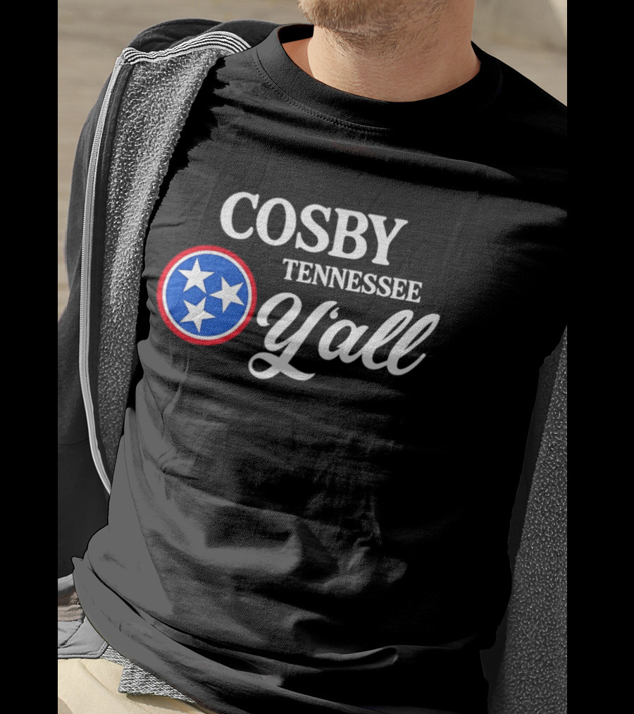 Cosby Tennessee Y'all Three Stars T-Shirt