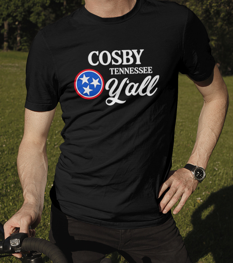 Cosby Tennessee Y'all Three Stars T-Shirt
