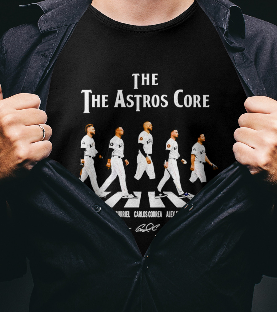 The Astros Core George Springer Yuli Gurriel Carlos Correa Alex Bregman José Altuve T-Shirt