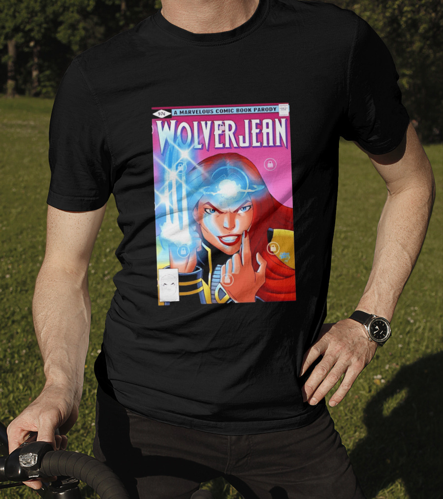 Wolverjean A Marvelous Comic Book Parody Cover 97 Cents T-Shirt