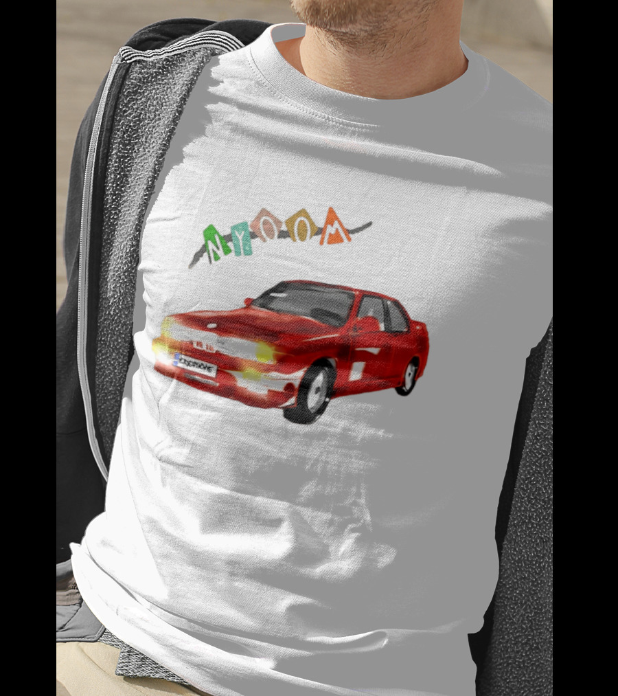 BMW E30 M3 Nyoom Drift Car Adventure T-Shirt