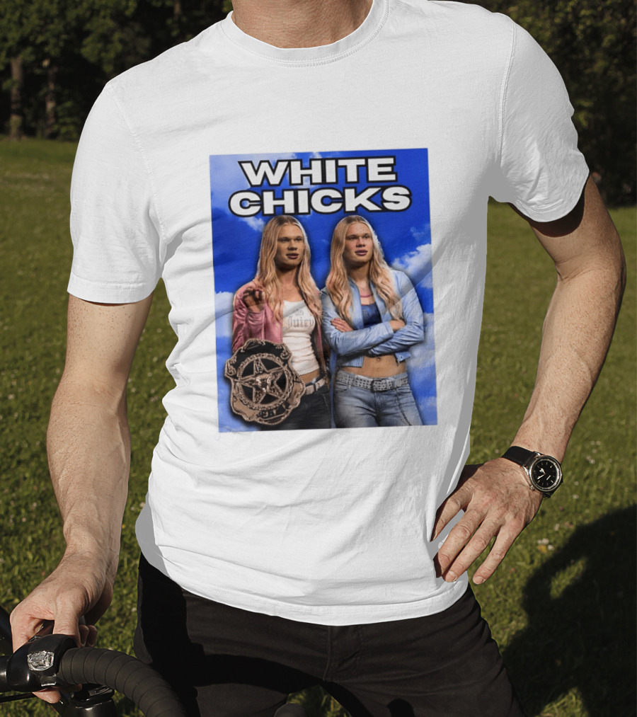 Erling Haaland White Chicks Meme Juicy Couture Style Retro Comedy T-Shirt