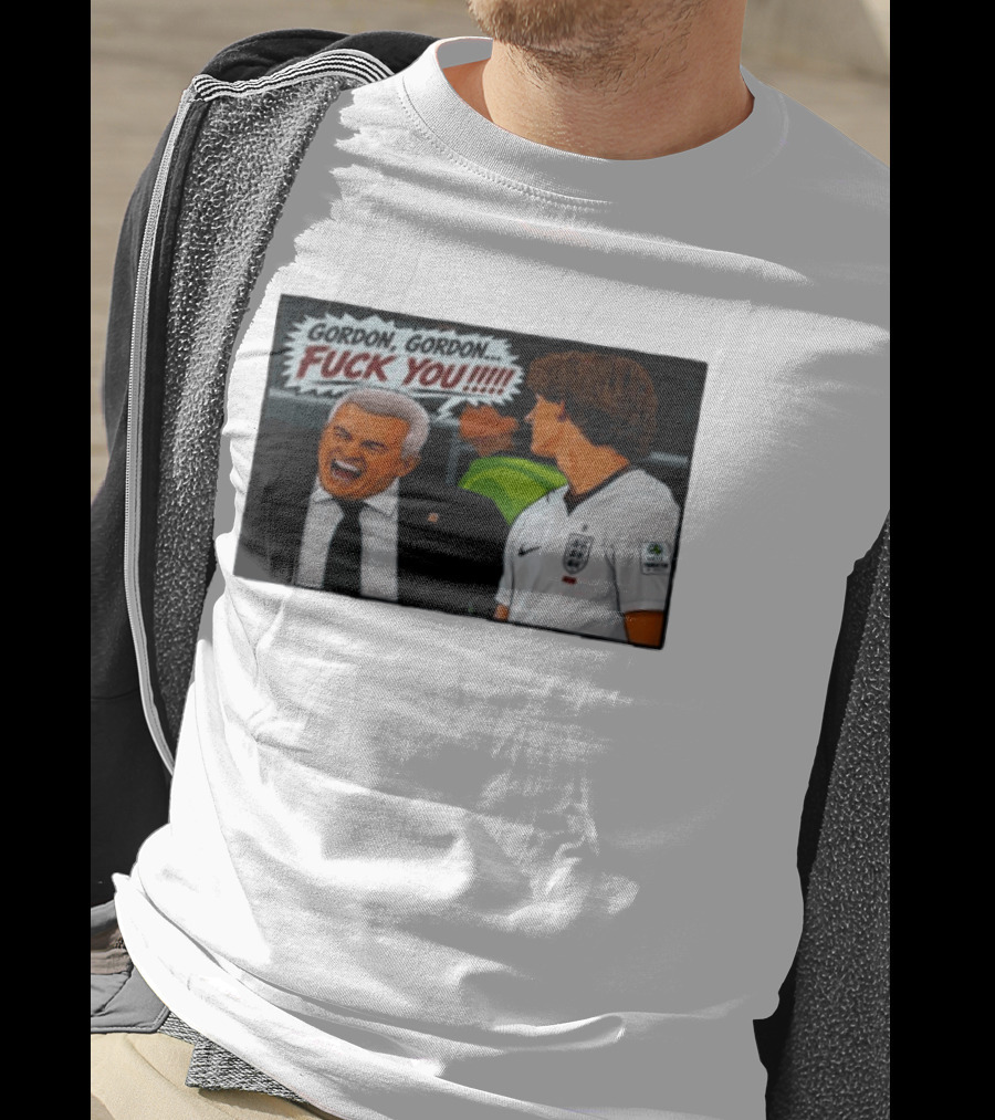 Gordon Gordon Fuck You England Football Meme Comic T-Shirt