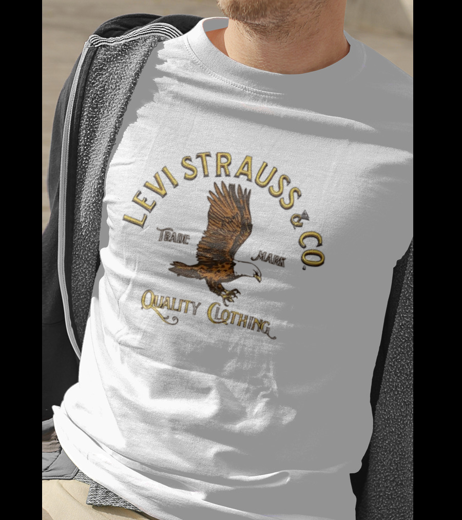 Levi Strauss And Co Eagle Quality Clothing Trademark T-Shirt