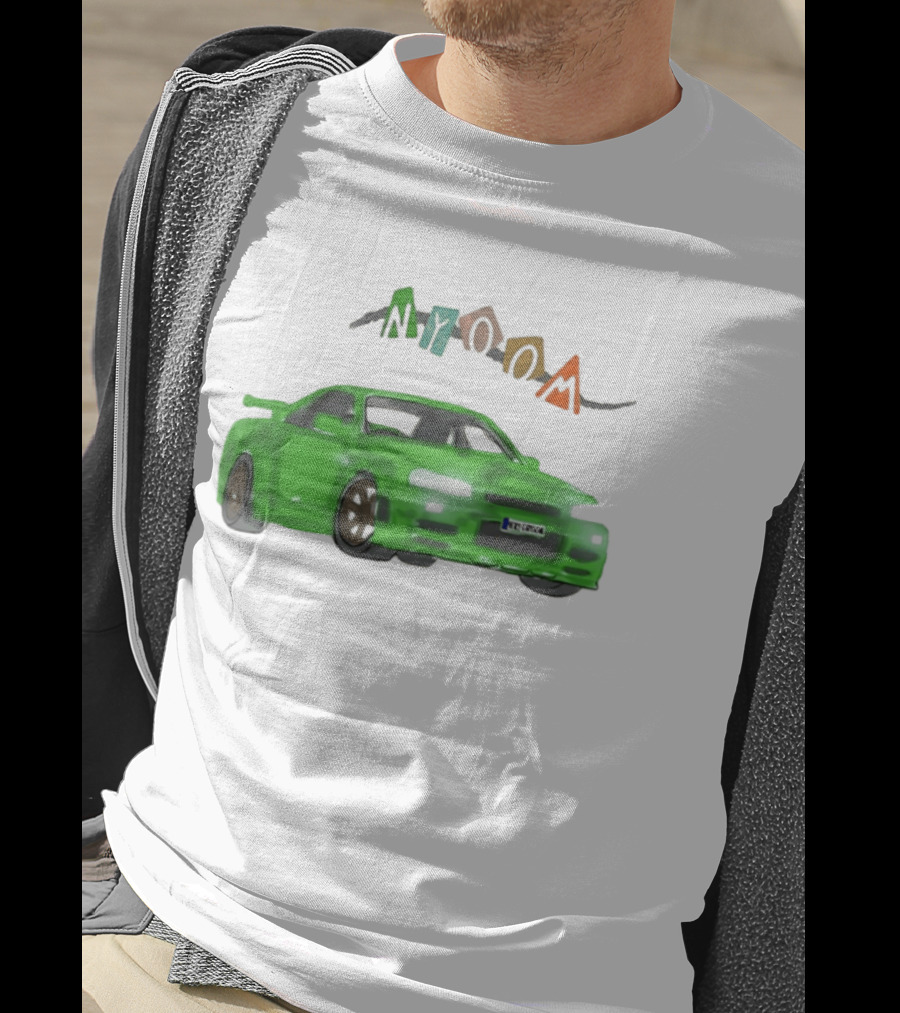 Nissan Skyline R34 GTR Nyoom JDM Drift Car Fan T-Shirt