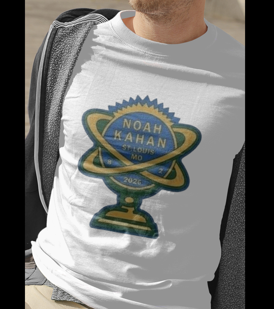 Noah Kahan St. Louis MO August 2 2026 The Great Divide Tour Busch Stadium T-Shirt