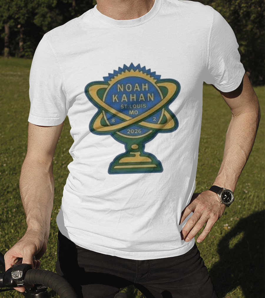Noah Kahan St. Louis MO August 2 2026 The Great Divide Tour Busch Stadium T-Shirt