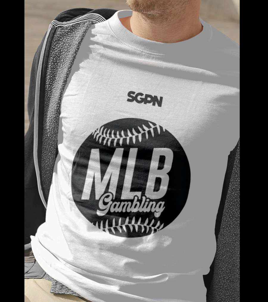 SGPN MLB Gambling Baseball Betting Enthusiasts T-Shirt