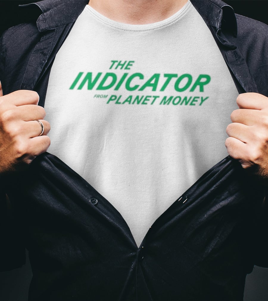 The Indicator By Planet Money NPR Podcast Merchandise T-Shirt