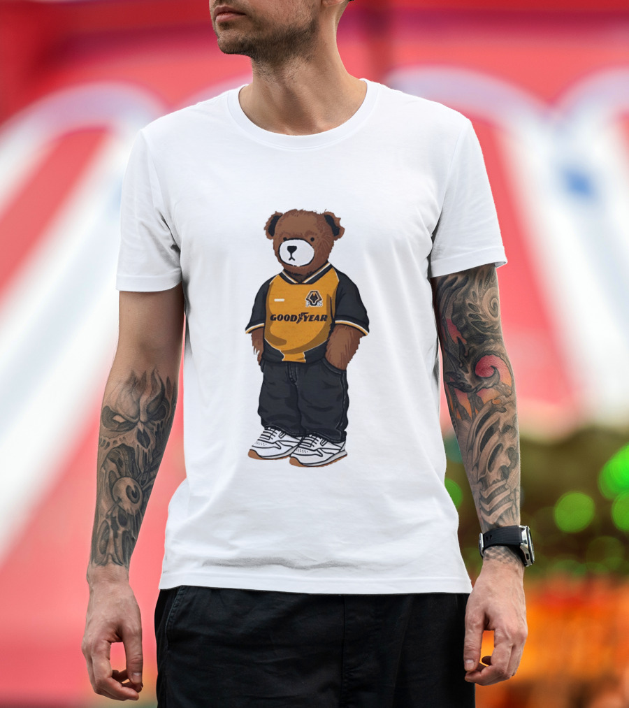 Wolverhampton Wanderers Goodyear Jersey Bear T-Shirt