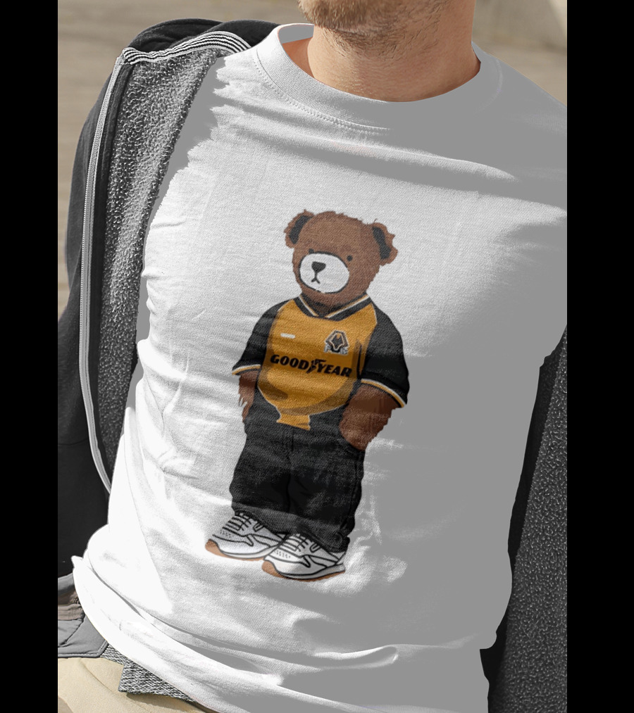 Wolverhampton Wanderers Goodyear Jersey Bear T-Shirt