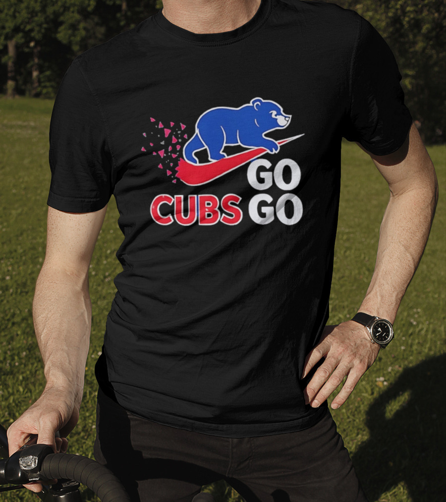 Chicago Cubs Bear Go Go MLB Baseball T-Shirt