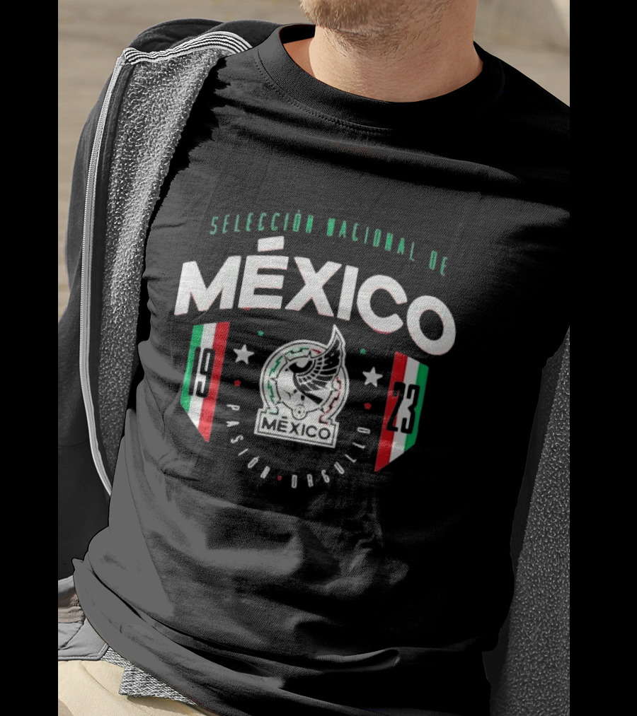 Selección Nacional De México Pasión Orgullo 19 23 Team México T-Shirt