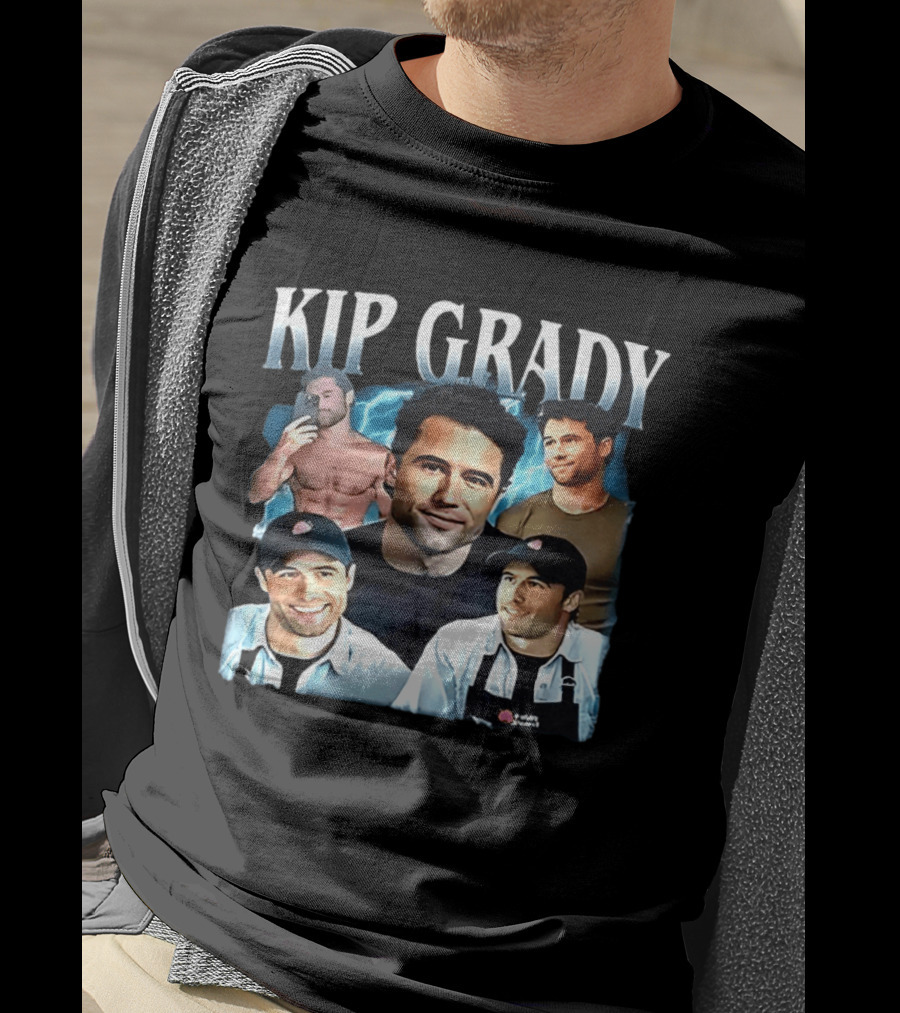 Kip Grady Tribute Collage Robbie Graham Kuntz Heated Rivalry T-Shirt