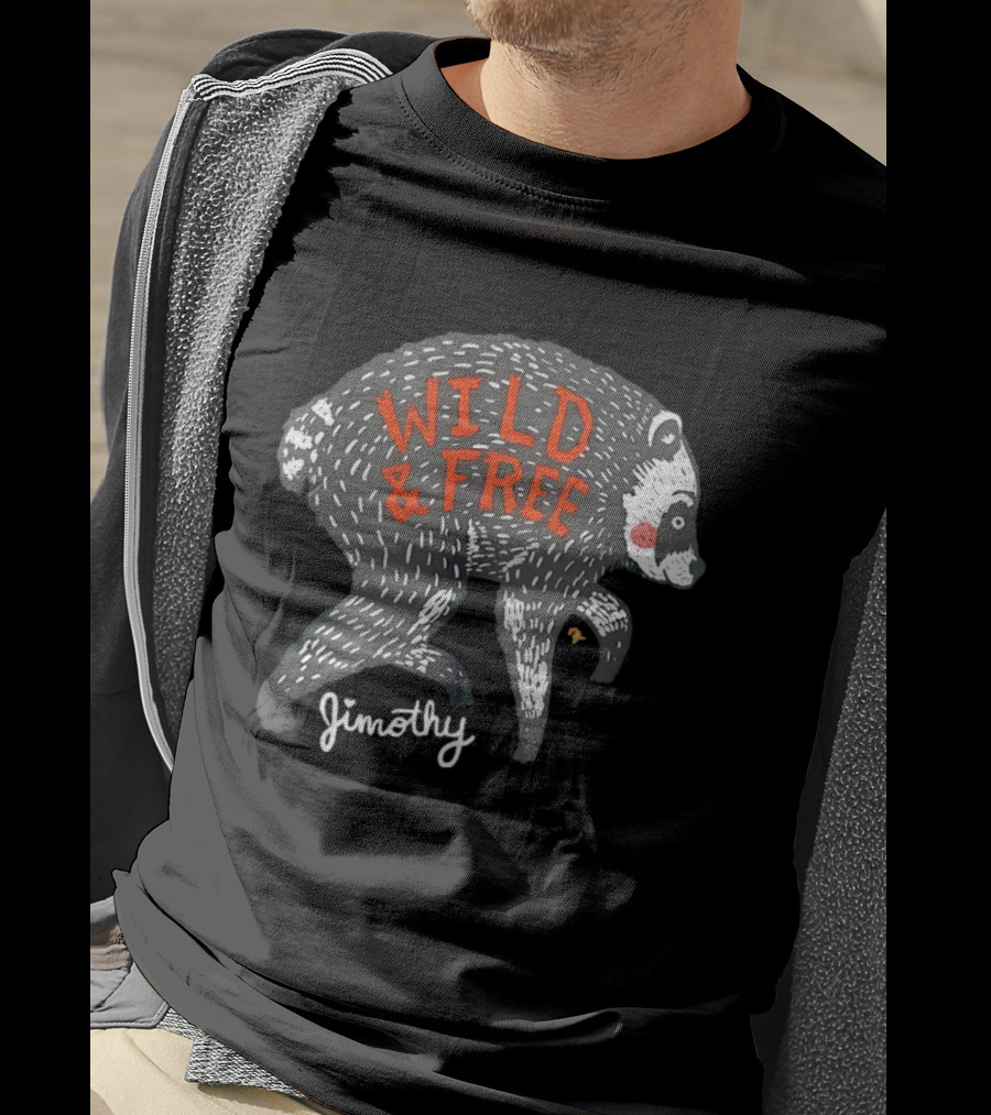 Jimothy Raccoon Wild & Free Festival 2026 T-Shirt