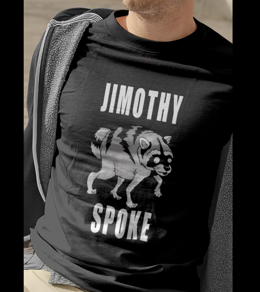 Jimothy Spoke Raccoon T-Shirt