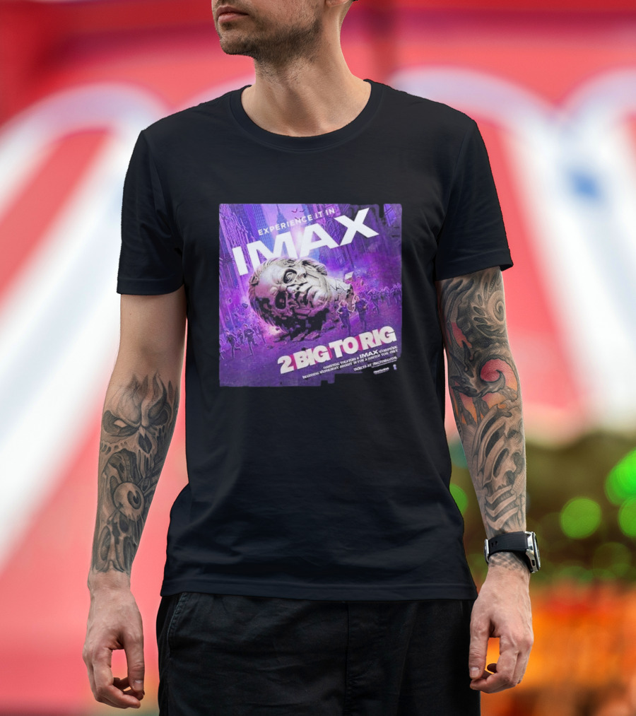 Experience It In IMAX Ghost 2 Big To Rig Feature Film Capturing Skeletour World Tour 2026 T-Shirt