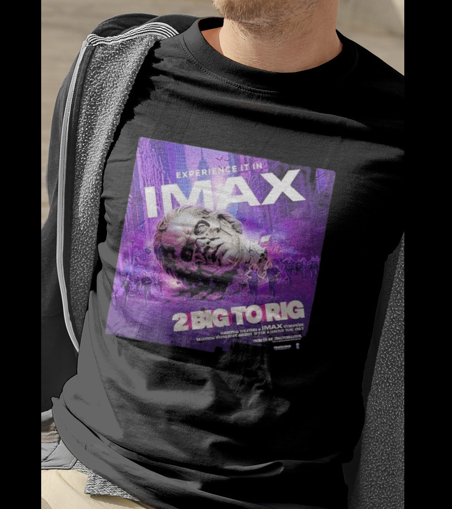 Experience It In IMAX Ghost 2 Big To Rig Feature Film Capturing Skeletour World Tour 2026 T-Shirt
