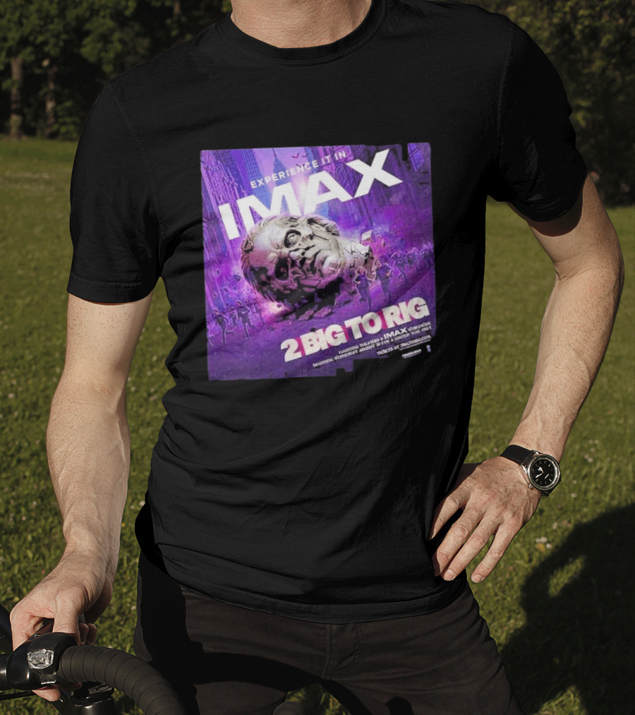 Experience It In IMAX Ghost 2 Big To Rig Feature Film Capturing Skeletour World Tour 2026 T-Shirt