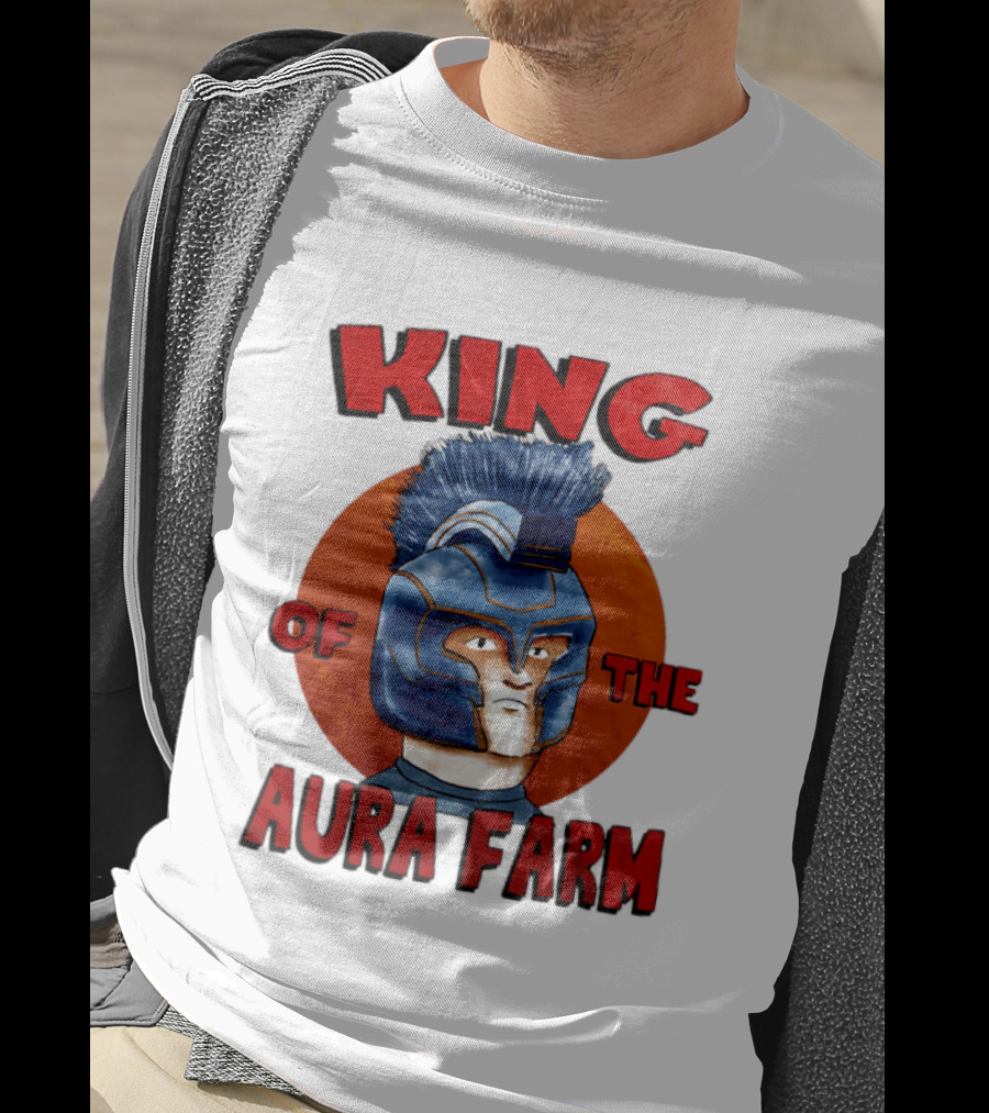 King Of The Aura Farm Hank Hill Helmet Warrior T-Shirt
